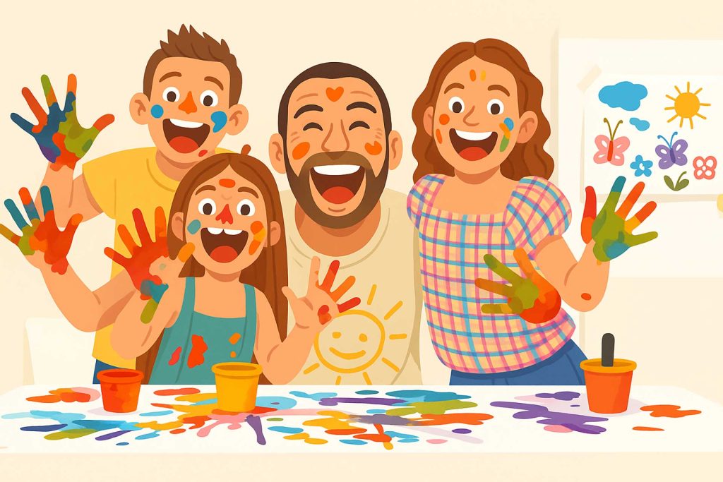 family bonding activities
mindful family routines
